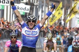 Wouter Weylandt wins Stage 3 of 2010 Giro d'Italia