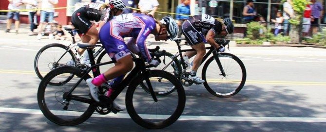 Sprinting from a group is the last part of your cycling sprint training