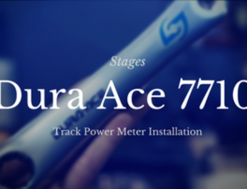 Dura Ace Track Stages Power Meter Install
