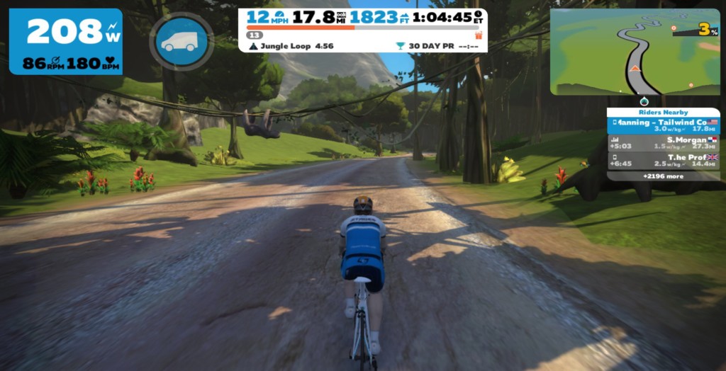 The Zwift Mayan Expansion is beautifully rendered.